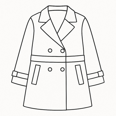 Elegant Beige Women's Trench Coat – Latest Trend 2026