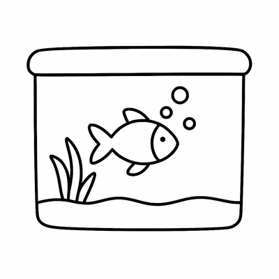 Fish Tank Coloring Pages for Kids 2026 – Beautiful and Easy-to-Download Images
