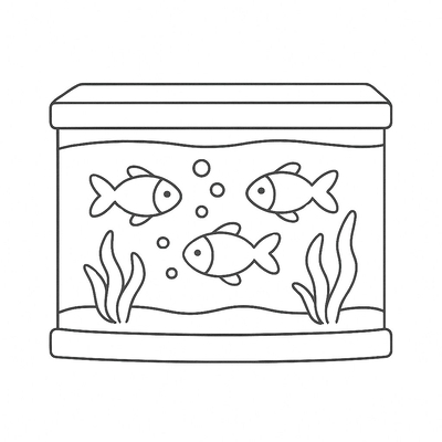 Fish Tank Coloring Pages for Kids 2026 – Beautiful and Easy-to-Download Images