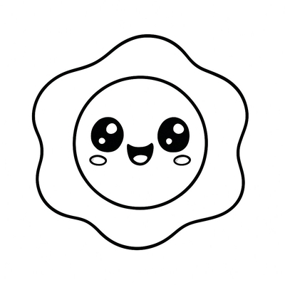 Fried Egg Coloring Pages for Kids – Most Creative Designs 2026