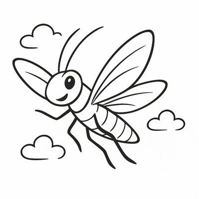 Grasshopper Coloring Pages for Kids – Creative Fun 2026