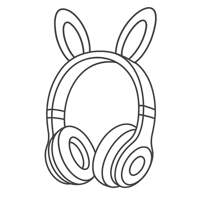 Headphone Coloring Pages for Kids 2026 – Creative Fun with Music