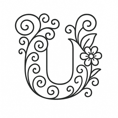 Letter Ư Coloring Pages for Kids 2026 – Cute and Educational