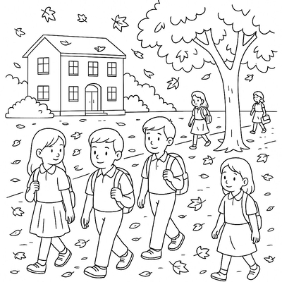 My School Coloring Pages for Kids to Inspire Creativity 2026