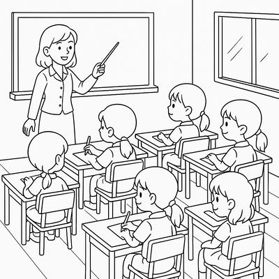 My School Coloring Pages for Kids to Inspire Creativity 2026