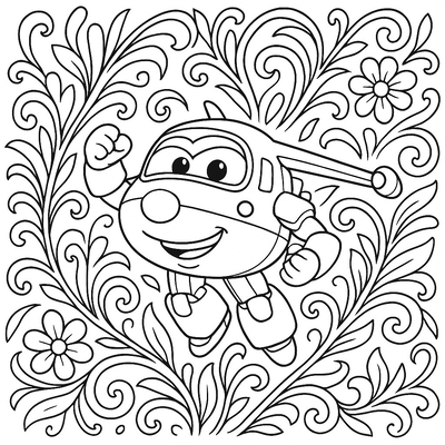 Super Wings Coloring Pages for Kids to Inspire Creativity 2026