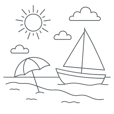 The Most Beautiful and Creative Boat Coloring Pages for Kids 2026