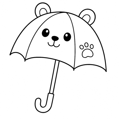 Umbrella Coloring Pages for Kids – Creativity and Learning 2026