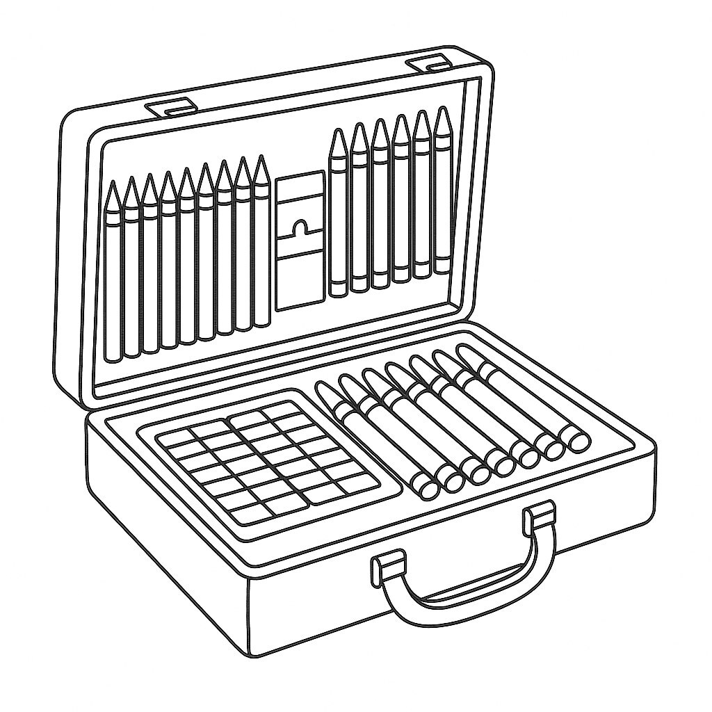 Luxury Coloring Set