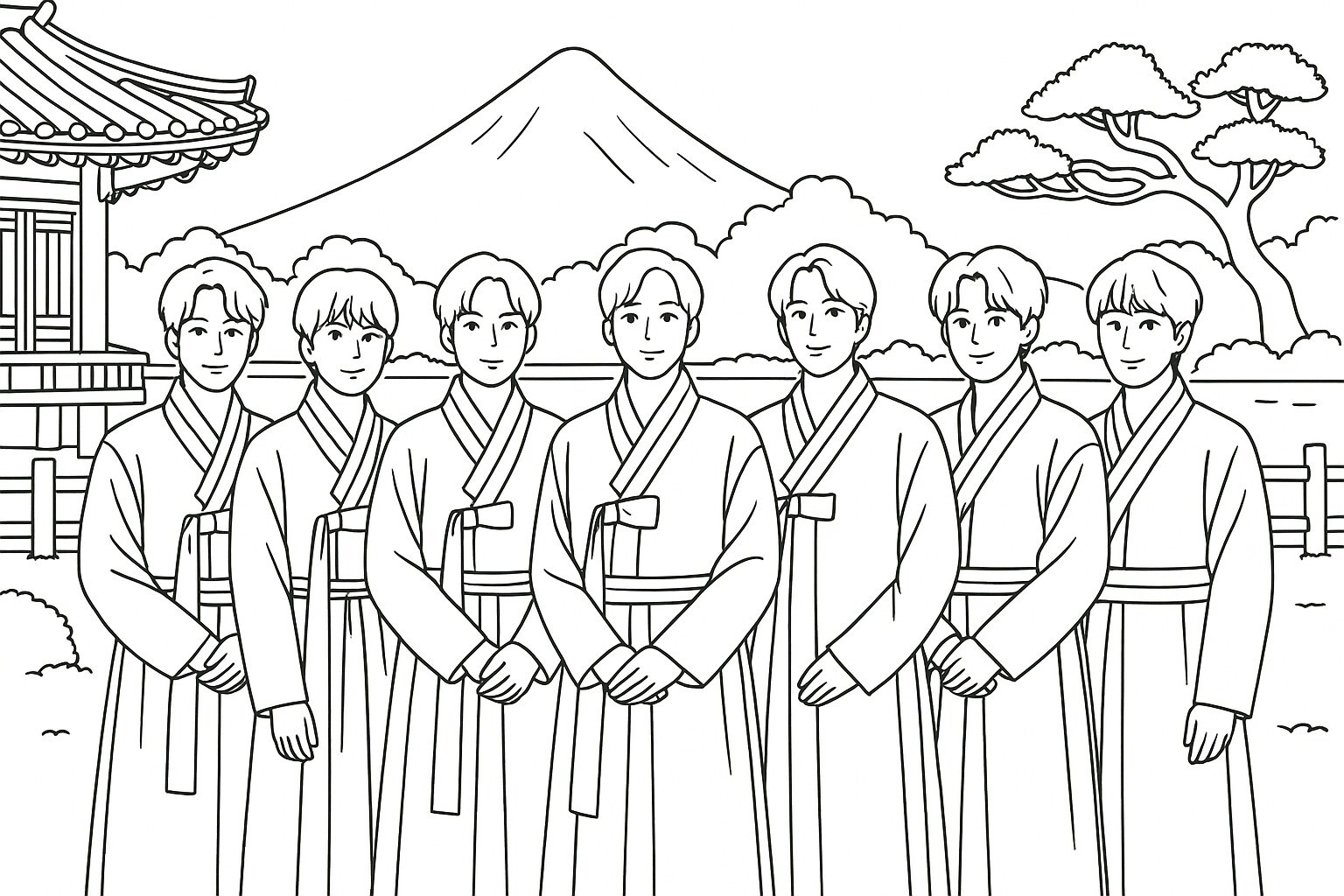 Adorable BTS Coloring Game for Kids 2026