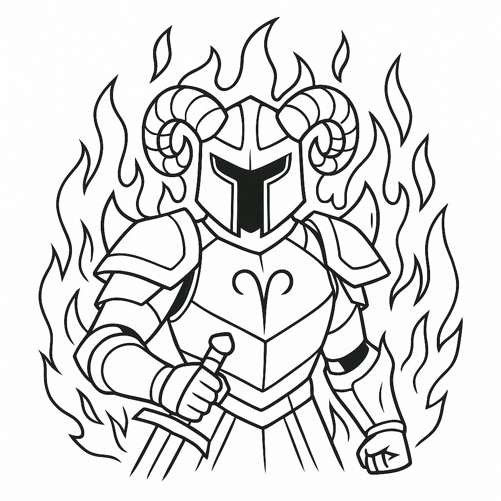 Aries Fire Warrior