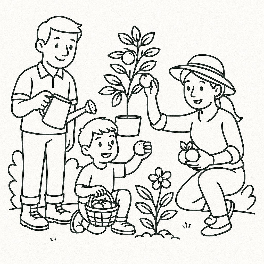 Bé Bun Bé Bun Cute Coloring Pages for Kids 2026