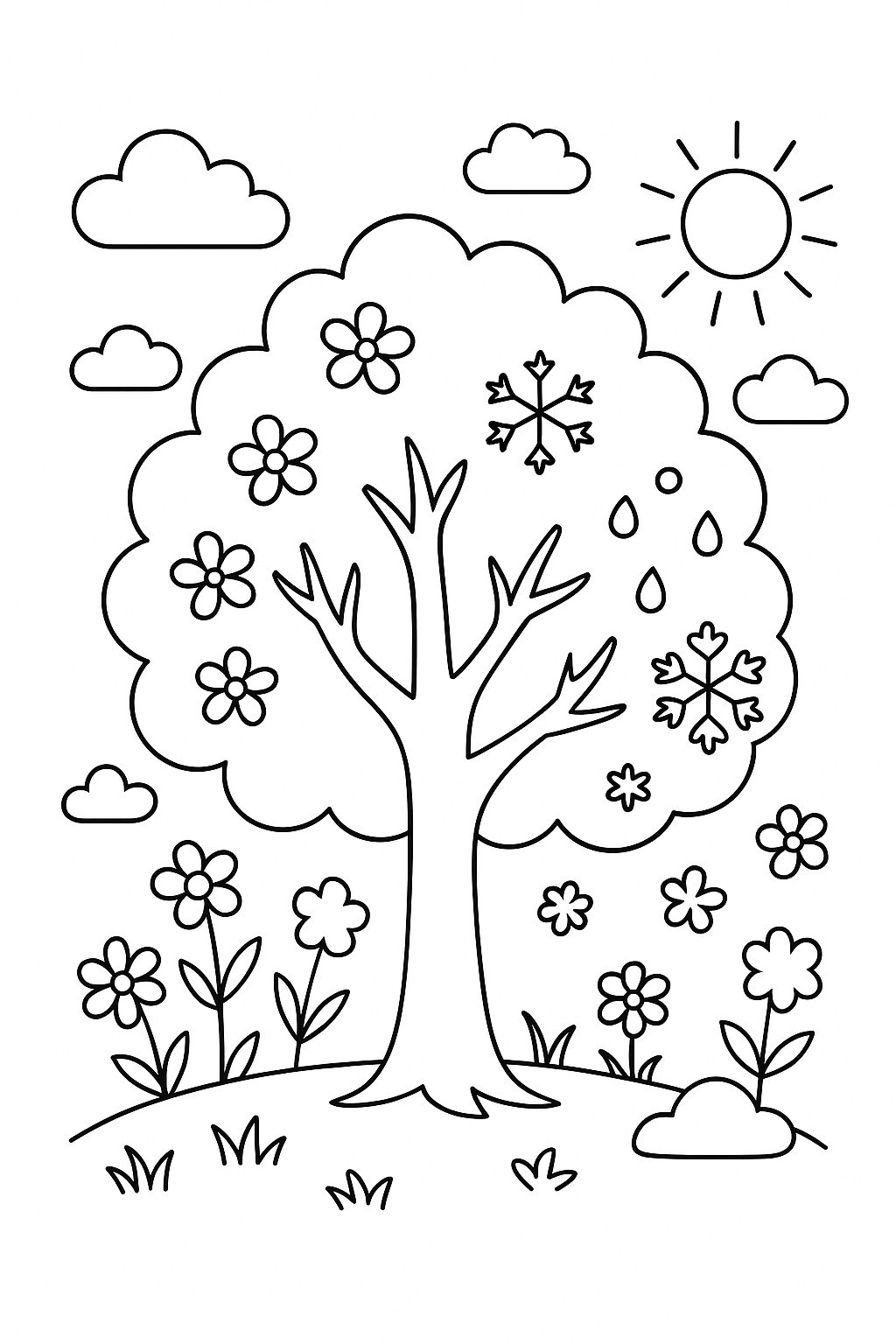 The Four Seasons of Nature