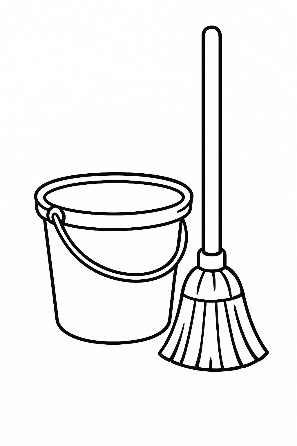 Bucket and Broom