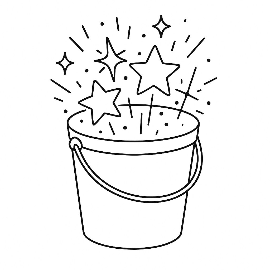 Bucket Coloring Pages for Kids – Cute and Creative 2026