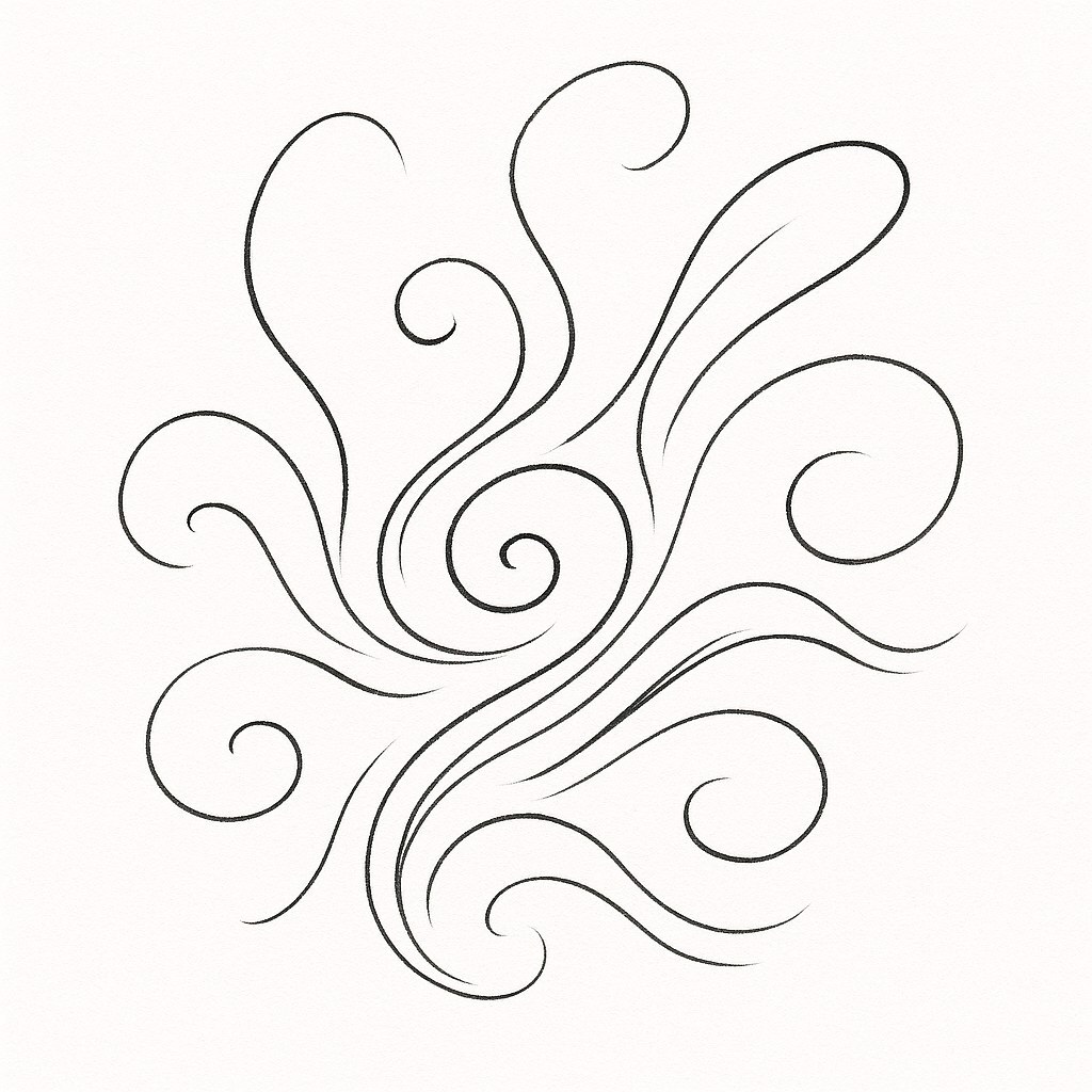 Artistic Line Drawing