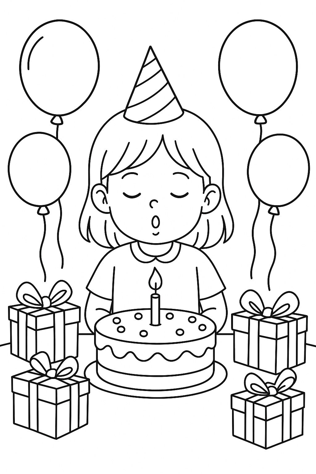 Cute Coloring Pages for 3-Year-Old Girls 2026