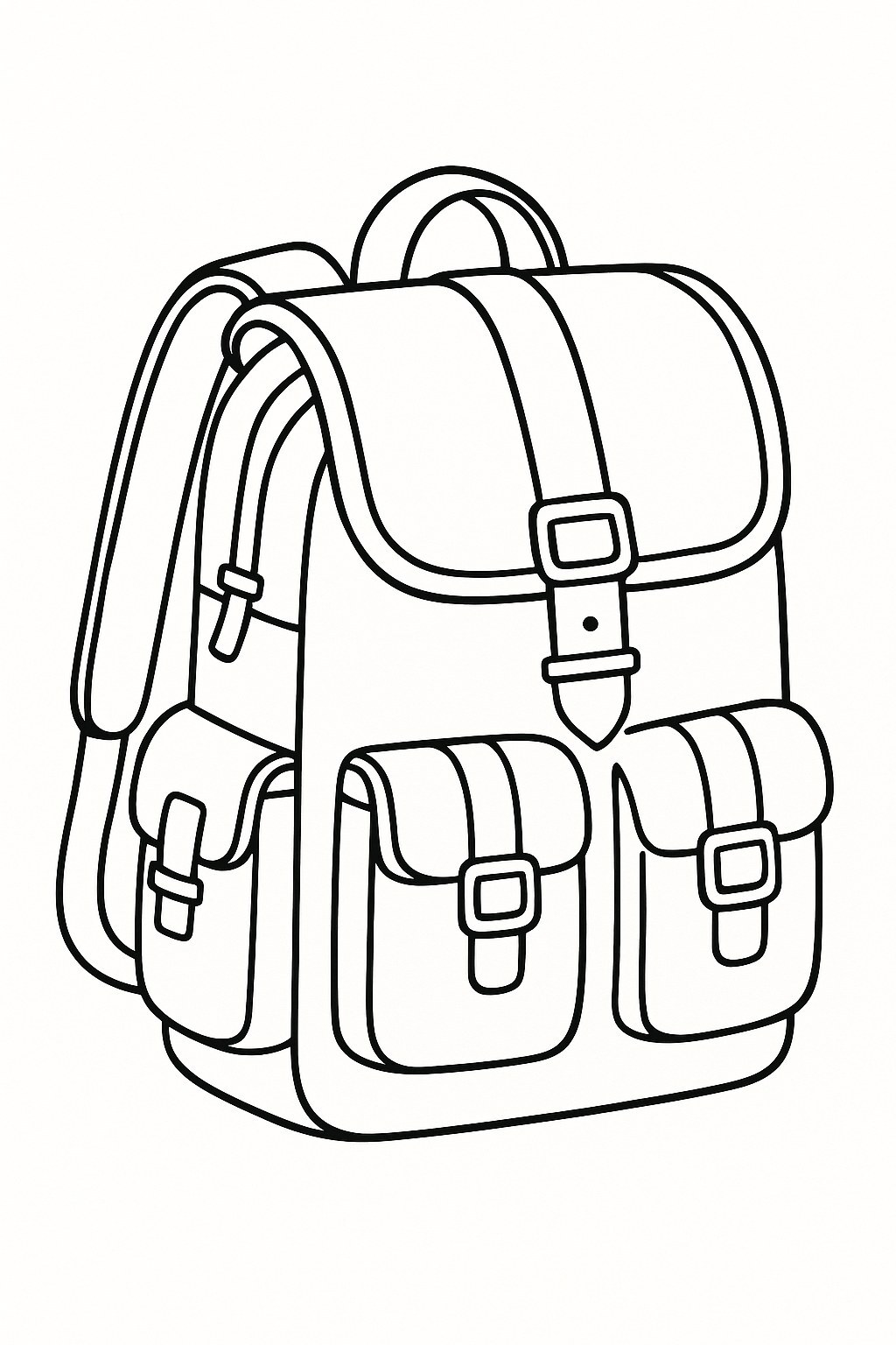Cutest Soldier Backpack Coloring Pages for Kids 2026 – Download PDF