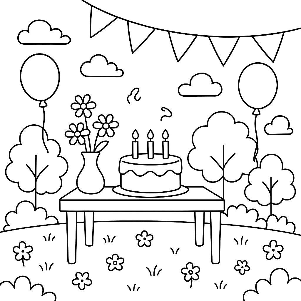 Outdoor Birthday Party