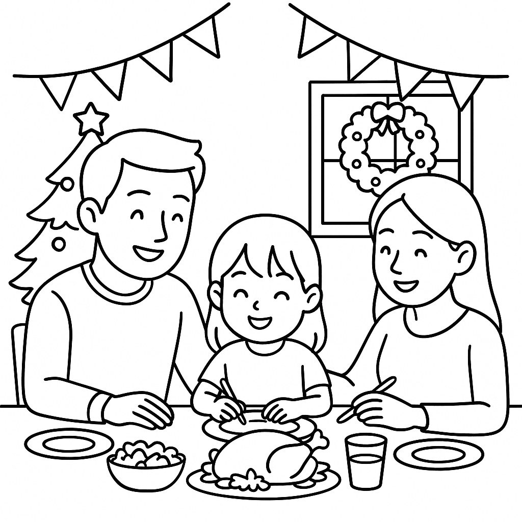 Small Family Coloring Pages for Kids – Meaningful 2026