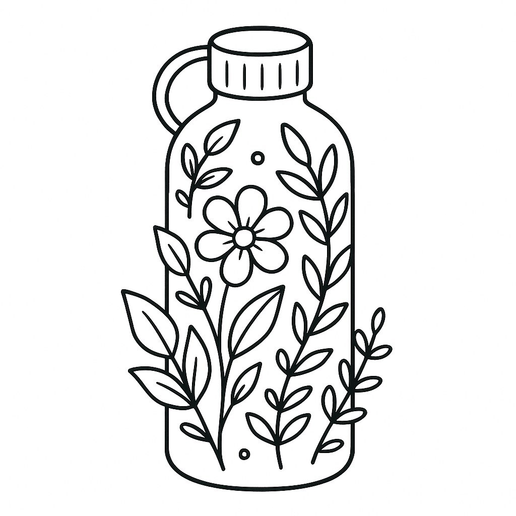 Nature-Inspired Water Bottle