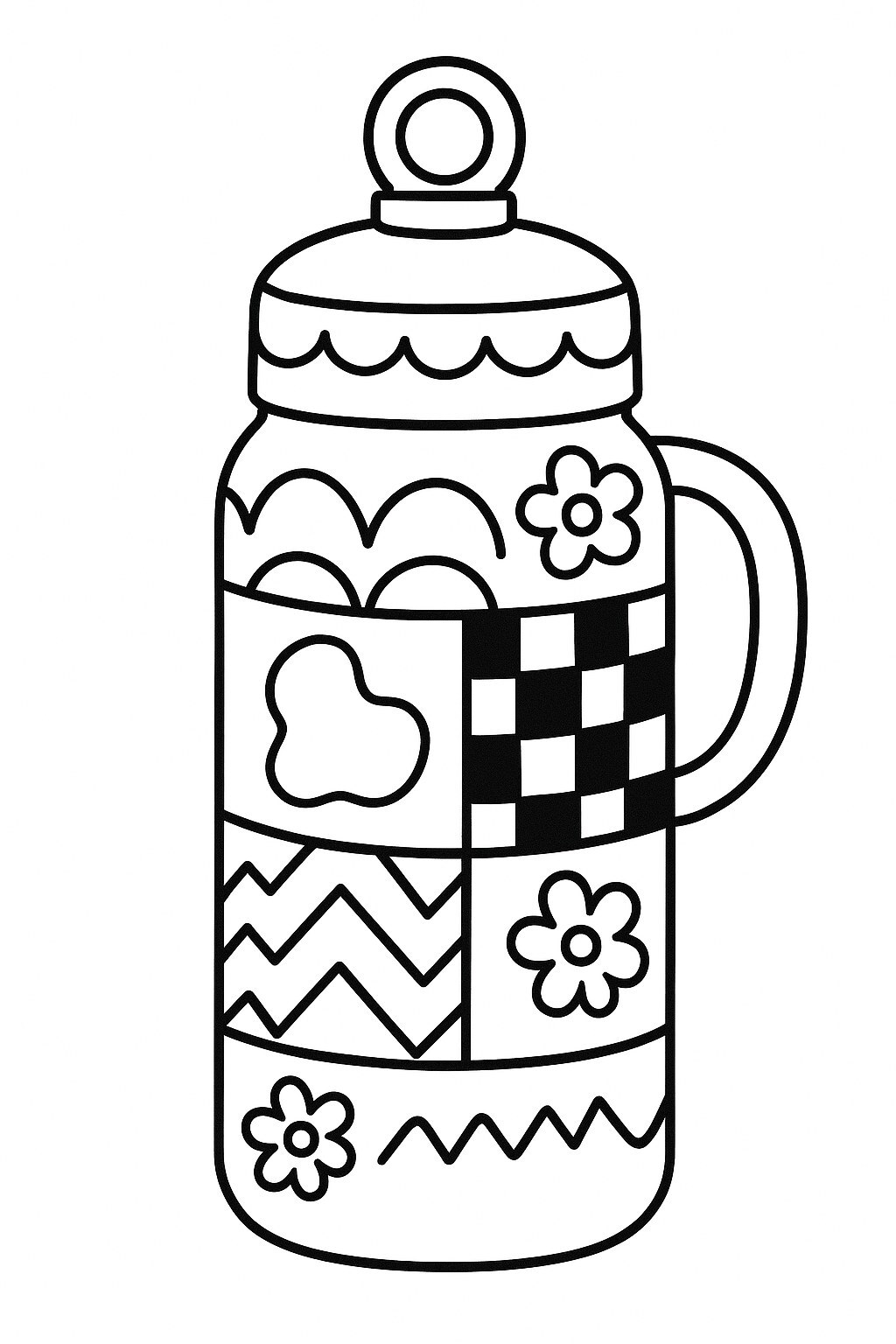 Water Jug Coloring Pages for Kids – Creative and Eye-Catching 2026