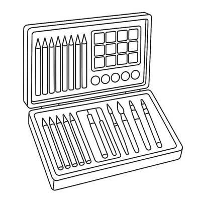 150-Piece Coloring Set for Kids 2026