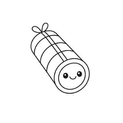 Bánh Tét Coloring Pages for Kids – Most Beautiful and Creative 2026