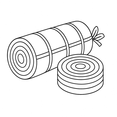Bánh Tét Coloring Pages for Kids – Most Beautiful and Creative 2026