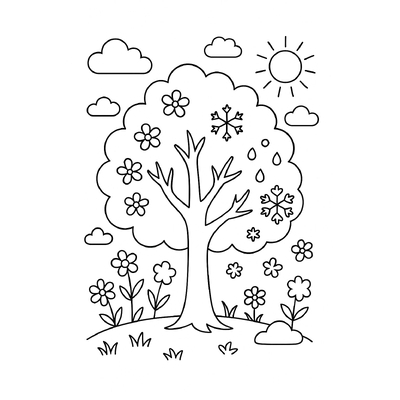 Beautiful and Easy Preschool Coloring Pages for Kids 2026