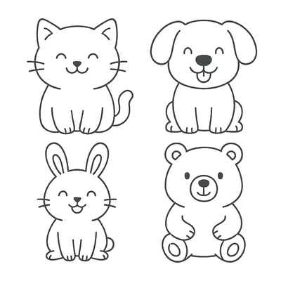 Beautiful and Easy Preschool Coloring Pages for Kids 2026