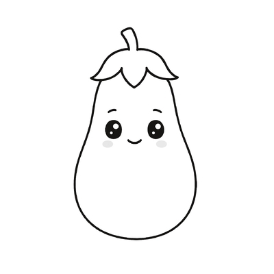 Beautiful, Easy-to-Download Eggplant Coloring Pages for Kids 2026