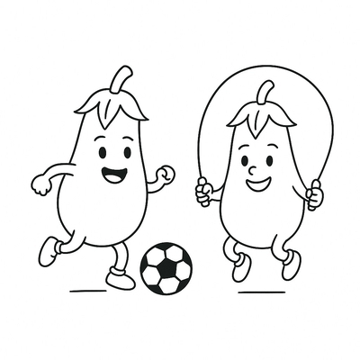 Beautiful, Easy-to-Download Eggplant Coloring Pages for Kids 2026