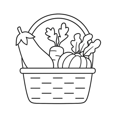 Beautiful, Easy-to-Download Eggplant Coloring Pages for Kids 2026