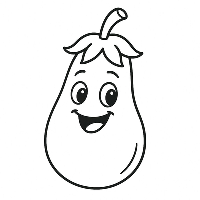 Beautiful, Easy-to-Download Eggplant Coloring Pages for Kids 2026