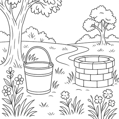Bucket Coloring Pages for Kids – Cute and Creative 2026