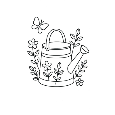 Bucket Coloring Pages for Kids – Cute and Creative 2026