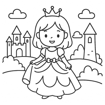 Cute Coloring Pages for 3-Year-Old Girls 2026