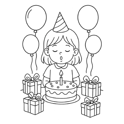 Cute Coloring Pages for 3-Year-Old Girls 2026