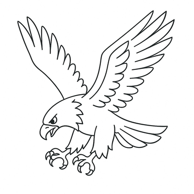 Cutest Eagle Coloring Pages for Kids 2026