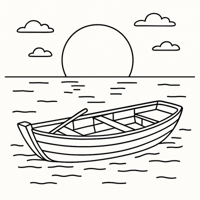 Free Boat Coloring Pages for Kids 2026