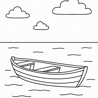 Free Boat Coloring Pages for Kids 2026