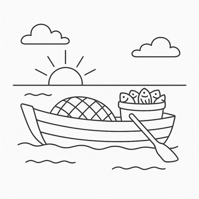 Free Boat Coloring Pages for Kids 2026