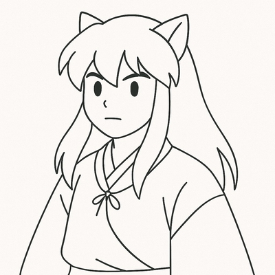 Inuyasha Coloring Pages for Kids – Creative Fun 2026
