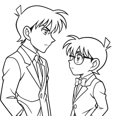 Kudo Shinichi Coloring Pages for Kids – Best Collection 2026