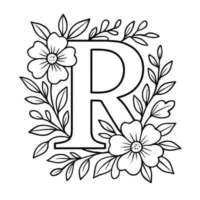 Letter R Coloring Pages for Kids – Fun and Creative Learning 2026