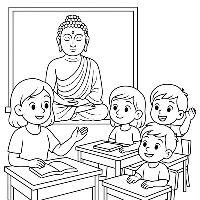Moral Education Coloring Pages for Kids – Meaningful and Inspiring 2026