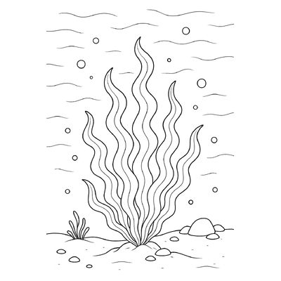 Seaweed Coloring Pages for Kids – Creative Fun 2026