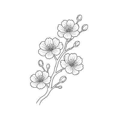Tet Apricot Blossom Coloring Pages for Kids – Creative Fun 2026