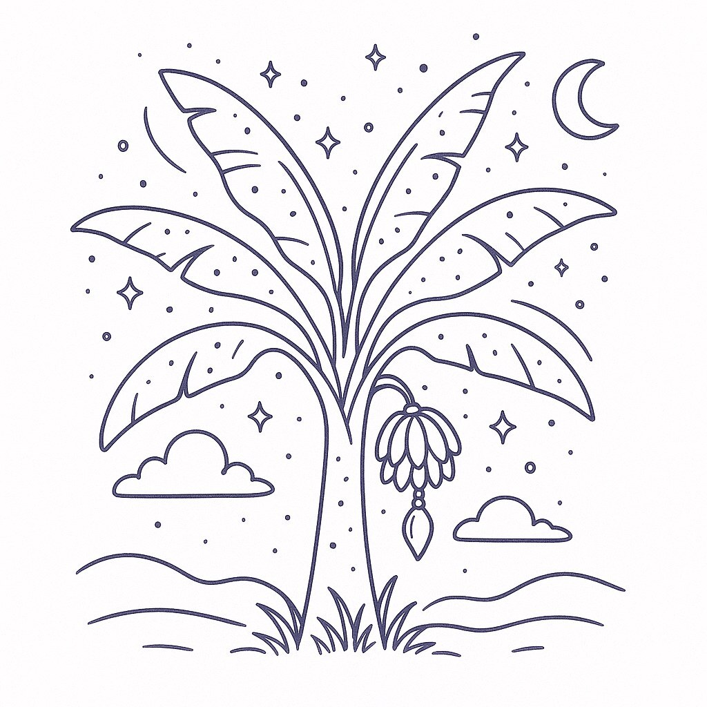 Fantasy Banana Tree